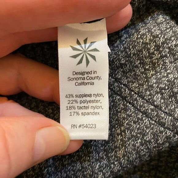 Athleta Herringbone Metro High Waisted Leggings Women Size L - Picture 10 of 10